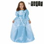 Th3 Party Déguisement Princesse Bleue Papillons pour Enfant 7-9 Ans
