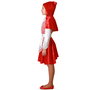 Déguisement Caperucita Roja Fille, Enfant, 10-12 Ans, Rouge, Composé de Cape, Chemise, Tablier et Jupe, Polyester, Thématique Fantaisie