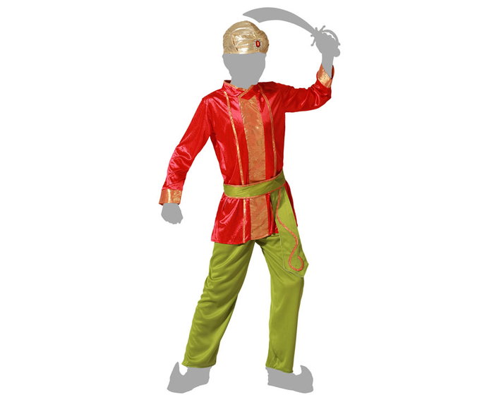 Disfraz Hindu Niño Infantil Multicolore 7-9 ans
