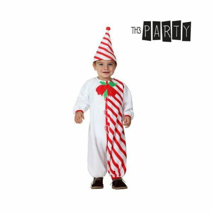 BigBuy Carnival Déguisement Sucre d'Orge pour Bébé - Blanc (6-12 mois) moving