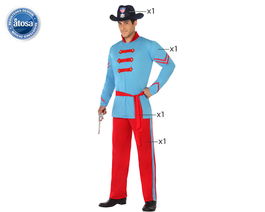 Déguisement pour Adultes Th3 Party Multicouleur (4 Pièces)