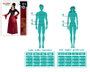 Atosa Costume de Vampiresse Femme Adulte Rouge Bordeaux