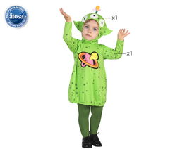 Déguisement pour Bébés Alien Vert