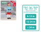 Déguisement Pirate Bébé Fille 0-6 Mois Loro - Ensemble 3 Pièces (Chapeau, Chemise, Jupe) en Polyester Multicolor