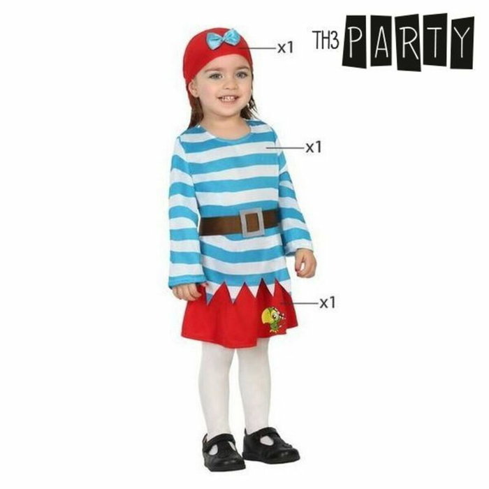 Th3 Party Déguisement Pirate Loro Bébé Multicolore (3 Pièces) Th3 Party Déguisement Pirate Loro Bébé Multicolore (3 Pièces)