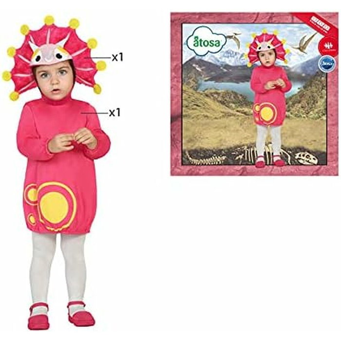 Th3 Party Déguisement Dragon Rose pour Bébé (0-6 Mois) Th3 Party Déguisement Dragon Rose pour Bébé (0-6 Mois)