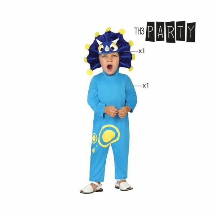 Th3 Party Déguisement Dragon Bleu Bébé 0-6 Mois Th3 Party Déguisement Dragon Bleu Bébé 0-6 Mois