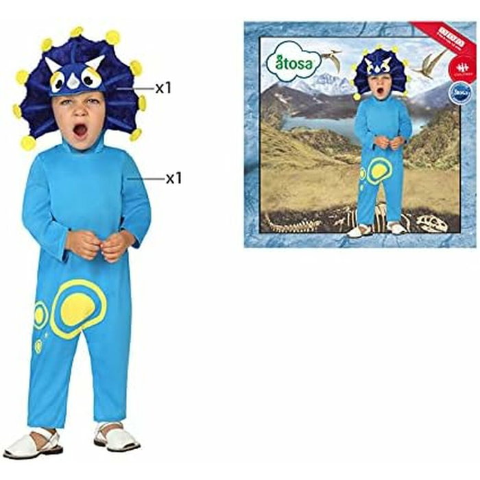 Th3 Party Déguisement Dragon Bleu Bébé 0-6 Mois Th3 Party Déguisement Dragon Bleu Bébé 0-6 Mois