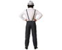 Atosa Déguisement Gangster Homme Adulte - Costume Noir XS-S