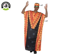 Atosa Déguisement Africain Homme Adulte XL