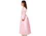 Déguisement Princesse Rose Fille 7-9 Ans avec Robe Fantaisie Carnaval