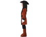 Déguisement Pirate Enfant Garçon 7-9 Ans Marron - 6 Pièces : Pantalon, Veste, Ceinture, Guêtres, Chapeau - Polyester