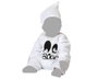 BigBuy Carnival Déguisement Fantôme Bébé Blanc (2 Pièces)
