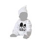 BigBuy Carnival Déguisement Fantôme Bébé Blanc (2 Pièces)