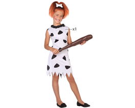 Déguisement pour Enfants Homme des cavernes Blanc (1 pc)