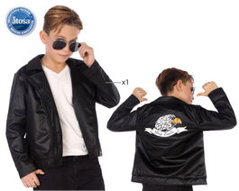 BigBuy Carnival Déguisement Années 60 Enfant Noir
