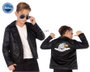 Déguisement Garçon Années 60 Thème Rock & Roll Rockabilly Costume Carnaval Noir - Âge 5-6 Ans