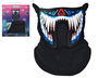 Atosa Masque dents LED avec capteur sonore pour fête, Halloween, carnaval - Masque d'Halloween lumineux Multicolor