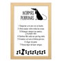 Cadre Décoration Normes Perrunes Blanc 35 x 25 cm