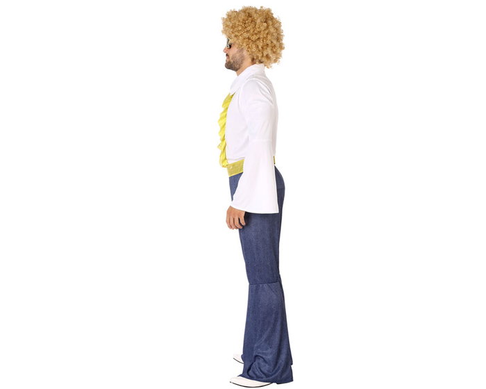 BigBuy Carnival Déguisement Disco Homme Années 70 XS/S