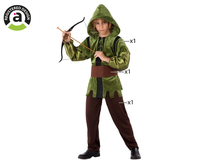 BigBuy Carnival Déguisement Gardien de But pour Enfants Vert 5-6 Ans BigBuy Carnival Déguisement Gardien de But pour Enfants Vert 5-6 Ans