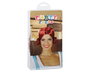 Peluca Tyrolienne Rouge aux Nattes 240 g - Perruque femme adulte pour Oktoberfest et fêtes médiévales