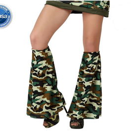Accessoire camouflage militaire adulte vert pour déguisement soldat, carnaval ou Halloween
