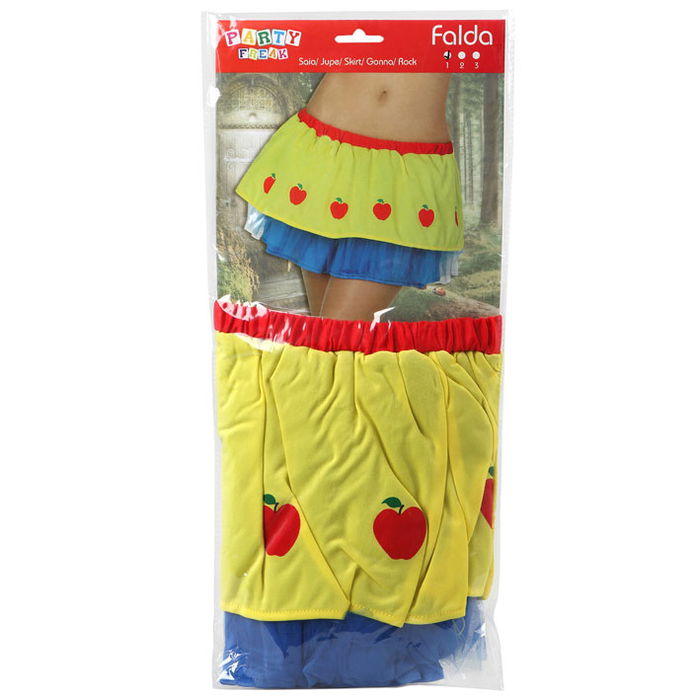 Déguisement Adulte Falda Princesa - Taille XS-S, Longueur Moyenne, Style Princesse en Polyester Multicolore