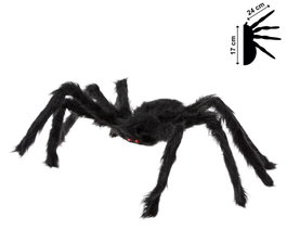 atosa Araignée Halloween Noire 17 x 50 cm