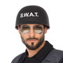 Atosa Casque Rigide Police SWAT Noir Mat