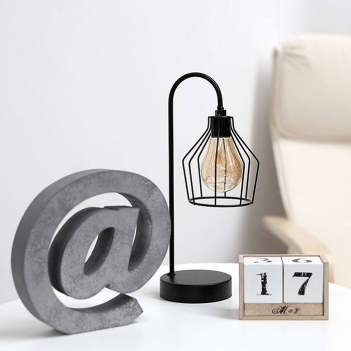 Lettre Gris 20 x 4 cm Bois