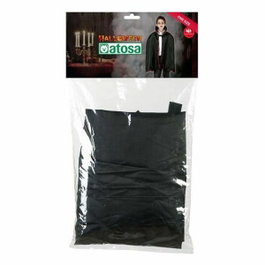 Atosa Cape noire et rouge de 66 cm avec design de chauve-souris pour enfants