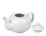 Tetera et Couvre-théière en Céramique 600 mL avec Housse Crochet Gris à Pompon