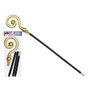 BigBuy Carnival Bâton Doré à Spirale 127 cm