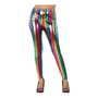 BigBuy Carnival Leggings Multicolores Psychédélique Adulte