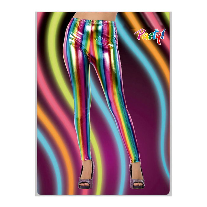 BigBuy Carnival Leggings Multicolores Psychédélique Adulte