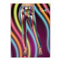 BigBuy Carnival Leggings Multicolores Psychédélique Adulte