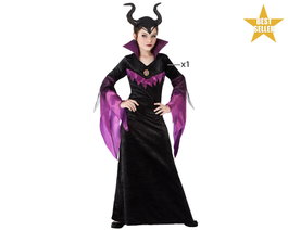BigBuy Carnival Déguisement Reine du mal pour Enfant (5-6 Ans)