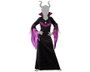 Déguisement de la Reine Maléfique, Personnage de Fantaisie pour Fille, Âge 10-12 Ans, Taille Unique, Composition 100% Polyester, Noir