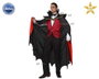 Atosa Costume de Vampire Complet pour Homme avec Cape