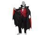 Atosa Costume de Vampire Complet pour Homme avec Cape