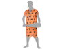 BigBuy Carnival Déguisement Cavernicole Homme Adulte Orange XS-S
