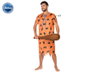 BigBuy Carnival Déguisement Cavernicole Homme Adulte Orange XS-S