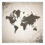 BigBuy Wellness Masque en tissu hygiénique réutilisable Maps Enfant 6-9 ans