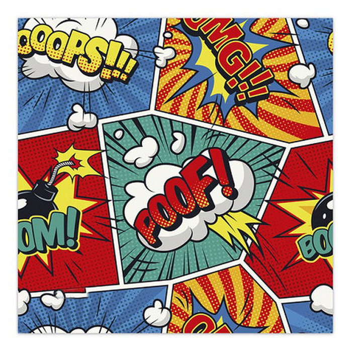 Masque en tissu hygiénique réutilisable comic 10-12 Ans Masque en tissu hygiénique réutilisable comic 10-12 Ans