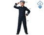 Déguisement Marin pour Enfant Noir 5-6 ans