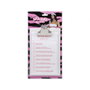 BigBuy Carnival Accessoire de costume Infirmière Porte-bloc avec rapport médical Rose