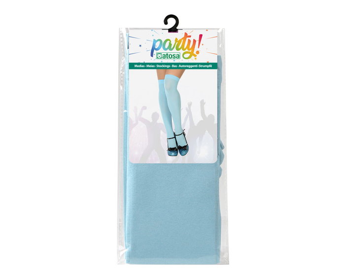 atosa Collants lisses bleus pour adulte