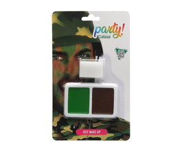 Atosa Kit Maquillage Militaire Camouflage Carnaval