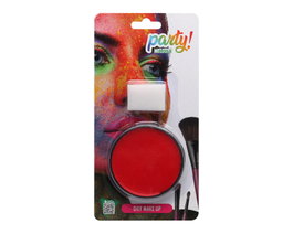 Atosa Maquillage en cire rouge haute couverture avec éponge applicatrice